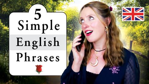 5 Simple Phrases for English CONVERSATION! | Sound more natural! ✨? | British English ??