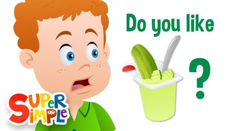 ピクルスプリンは好き？| キッズ・フード・ソング (Do You Like Pickle Pudding? | Kids Food Song | Super Simple Songs)