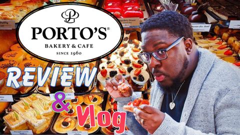 加州最好的麵包店？PORTO's Bakery & Cafe 評論和視頻錄像。 (THE BEST BAKERY IN CALIFORNIA? PORTO’s Bakery & Cafe Review and Vlog.)