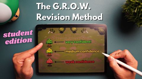 學習時間安排終極教程（GROW 方法） (The Ultimate Study Scheduling Tutorial (the GROW method))