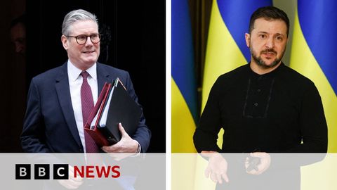 歐洲領導人就烏克蘭戰爭舉行危機峰會 | BBC News (European leaders meet for crisis summit on Ukraine war | BBC News)