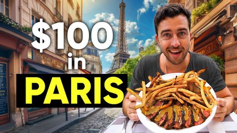 パリで100ドルを手に入れるには？ (What Can $100 Get in PARIS !?)