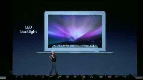 Macworld San Francisco 2008 - MacBook Airの紹介 (Pt. 1) (Macworld San Francisco 2008-The MacBook Air Intro (Pt. 1))