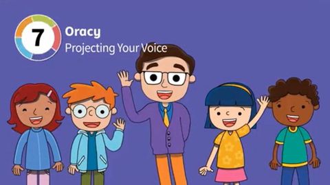 オラシースキルレベル3 - 声を出す (Oracy Skill Level 3 - Projecting Your Voice)