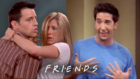 Ross Is “Fine” When He Finds Out About Rachel & Joey | Friends