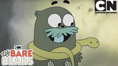 Charlie & the Snake - We Bare Bears | Cartoon Network | Cartoons for Kids