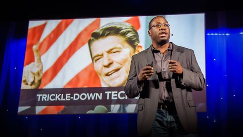 【TED】Jon Gosier: The problem with "trickle-down techonomics" (Jon Gosier: The problem with "trickle-down techonomics")