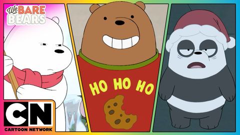 【看動畫學英文】《熊熊遇見你》跟著熊熊們一起聖誕倒計時！(?#CHRISTMAS Countdown With the Bears ? | We Bare Bears | Cartoon for Kids | Cartoon Network Asia)