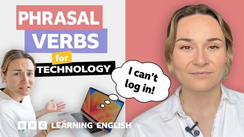 跟「科技」相關的動詞片語還不快學起來！ (? Technology: Phrasal verbs with Georgie)