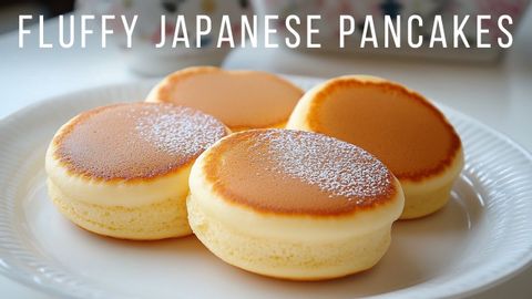 Turn 2 Eggs Into Fluffy Japanese Soufflé Pancakes!