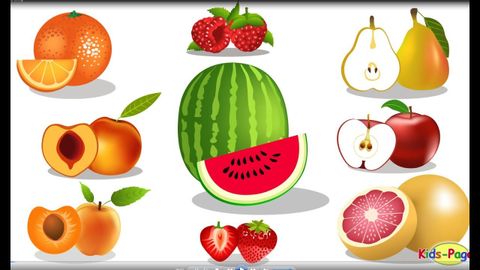 水果詞彙 (Fruits Vocabulary)