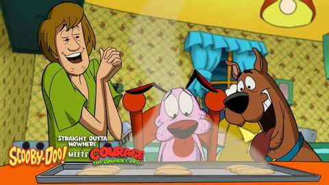 【看動畫學英文】當《膽小狗英雄》遇見《史酷比》！ (CLIP: Straight Outta Nowhere: Scooby-Doo! Meets Courage the Cowardly Dog ? Cartoon Network)