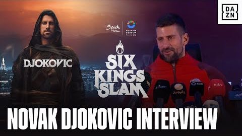 "It's always unique and special to play Rafa" - Novak Djokovic post match interview | Six Kings Slam