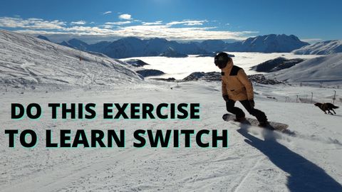 如何在滑雪板上進行切換，而無需回到基礎階段 (How to Ride Switch on a Snowboard WITHOUT Going Back to Basics)