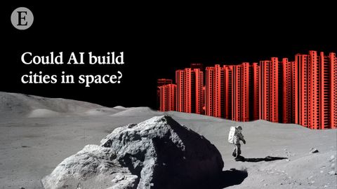 Could AI build cities in space?