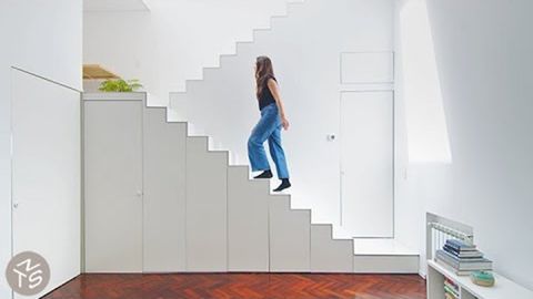 小さすぎることはない：ブエノスアイレス、建築家夫婦の吹き抜けスタイルの小さな家 - 60sqm/646sqft (NEVER TOO SMALL:  Architect Couple’s Atrium Style Small Home, Buenos Aires - 60sqm/646sqft)