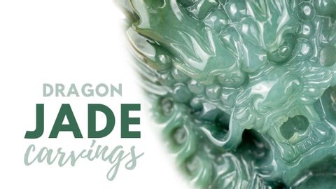 Dragon, Pi Xiu, and Fu Dog Carvings in Jade Stone | Chinese Symbolism ft. Mason-Kay Jade