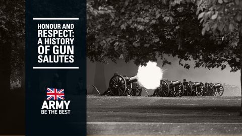 A History of Gun Salutes | Operation London Bridge | British Army