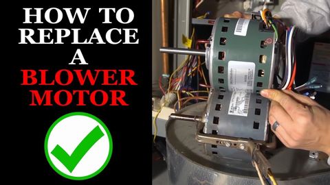 逐步更換壁爐/空調鼓風機電機 (Furnace/AC Blower Motor Replacement Step By Step)