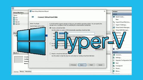 Microsoft Hyper-V Managerで仮想マシンを作成する (Create a Virtual Machine in Microsoft Hyper-V Manager)