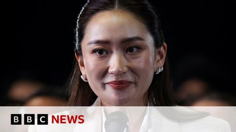 タイ、新首相にタクシン氏の娘ペトンタール・チナワット氏を選出｜BBCニュース (Thailand picks Thaksin's daughter Paetongtarn Shinawatra as new PM | BBC News)