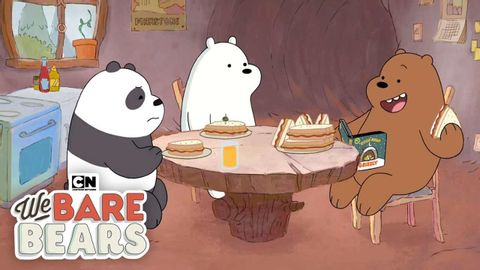 【看動畫學英文】《熊熊遇見你》熊熊們準備過冬啦！ | (Preparing for Winter | We Bare Bears | Cartoon Network)