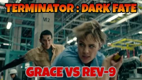 Grace vs REV 9 : TERMINATOR DARK FATE 2019