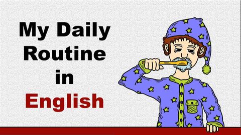 My Daily Routine in English - 學習如何輕鬆流利地談論您的日常生活！ (My Daily Routine in English – Learn How to Talk About Your Daily Life Easily and Fluently!)