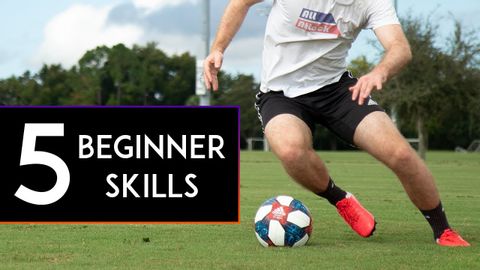 5 MOST BASIC SOCCER/FOOTBALL SKILLS for BEGINNERS