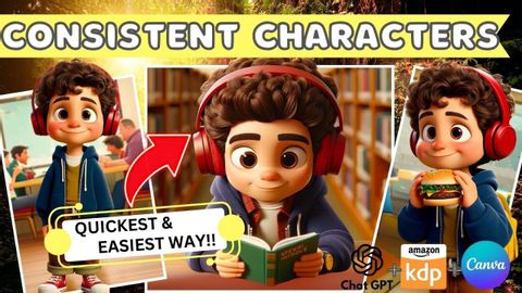 分間で一貫性のあるキャラクターを作る！（最も簡単な方法） (Create Consistent Characters for your Children's Story Book in MINUTES! (EASIEST Method))