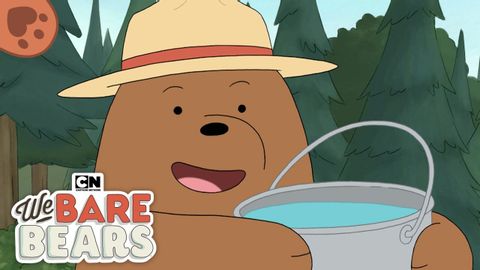 【看動畫學英文】消防隊長大大！ (Grizz the Fire Marshall! | We Bear Bears | Cartoon Network | Cartoons for Kids)