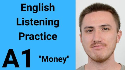 A1 英語聽力練習 - 金錢 (A1 English Listening Practice - Money)