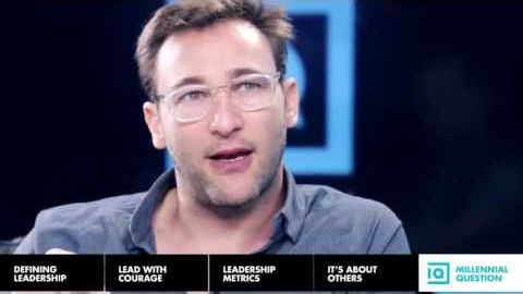 サイモン・シネック、職場におけるミレニアル世代を語る (Simon Sinek on Millennials in the Workplace)