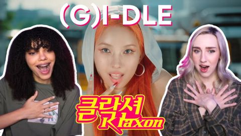 COUPLE REACTS TO (G)I-DLE (여자)아이들 - '클락션 (Klaxon)'