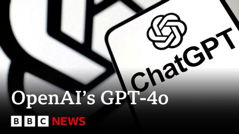 OpenAI 的新版 Chat-GPT 可以教數學和調情 | BBC News (OpenAI's new version of Chat-GPT can teach maths and flirt | BBC News)