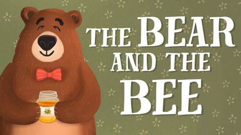 クマとハチ - アメリカ英語アクセント（TheFableCottage.com） (The Bear and the Bee - US English accent (TheFableCottage.com))