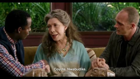 コヨーテとバド、グレースとフランキーのシーン (Coyote And Bud Find Out - Grace And Frankie Scene)