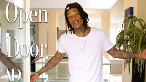 Wiz Khalifa 價值 460 萬美元的洛杉磯豪宅和錄音室內景 | Open Door | Architectural Digest (Inside Wiz Khalifa's $4.6M L.A. Mansion & Recording Studio | Open Door | Architectural Digest)