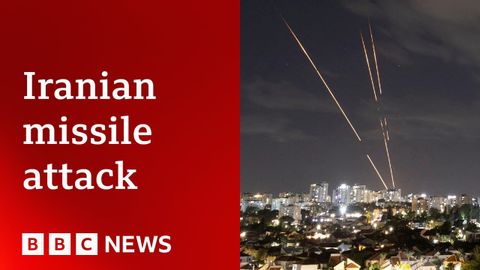 我們對伊朗飛彈襲擊以色列事件的瞭解 | BBC News (What we know about Iran's missile attack on Israel | BBC News)