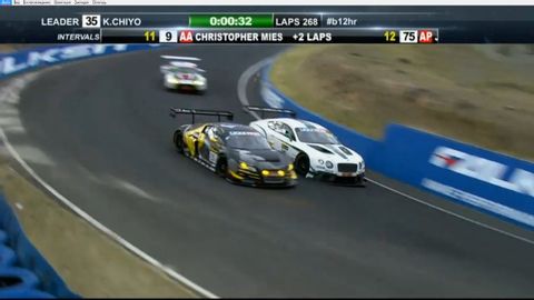 2015 巴瑟斯特 12 小時耐力賽。最後一圈爭奪戰 (Bathurst 12 Hours 2015. Last Laps Battle)