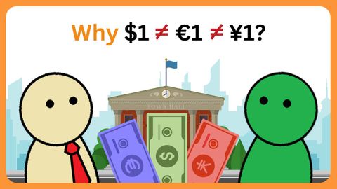 Why Different Currencies Have Different Values?