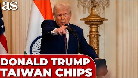 DONALD TRUMP says TAIWAN took US CHIPS BUSINESS, plans to entice CHINA into TIKTOK sale