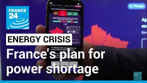 法國計劃在電力短缺時配給電力 - FRANCE 24 English (France plans to ration power in case of shortages • FRANCE 24 English)