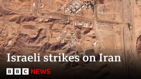 伊朗軍事設施在以色列襲擊中受損 | 英國廣播公司新聞 (Iran military sites damaged in Israeli strikes | BBC News)