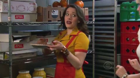 2 Broke Girls – And the Break up Scene clip2