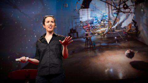 【TED】How we experience time and memory through art | Sarah Sze