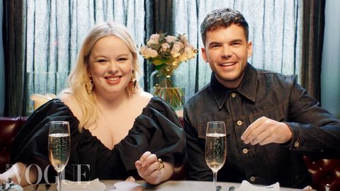 Bridgerton’s Nicola Coughlan & Luke Newton Take On The Ultimate Afternoon Tea Taste Test