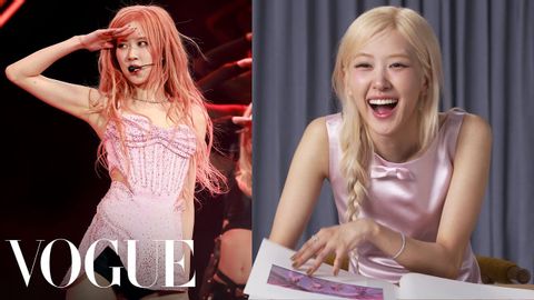 ロゼ、BLACKPINKからロージーまで14のルックを分解｜Life in Looks｜ヴォーグ (Rosé Breaks Down 14 Looks, From BLACKPINK to Rosie | Life in Looks | Vogue)