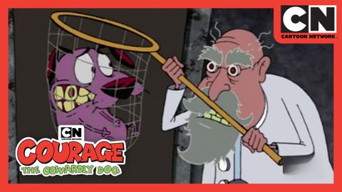 【看動畫學英文】《膽小狗英雄》需要驅魔師！ (Courage Needs An Exorcist! | Courage The Cowardly Dog | Cartoon Network)