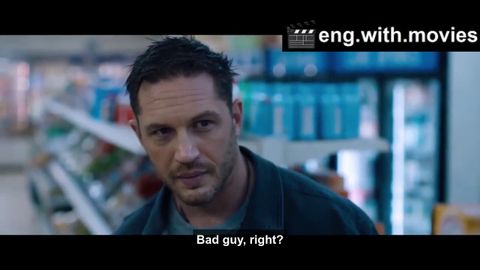 Learn English with movies (Subtitles): Venom - We are Venom scene